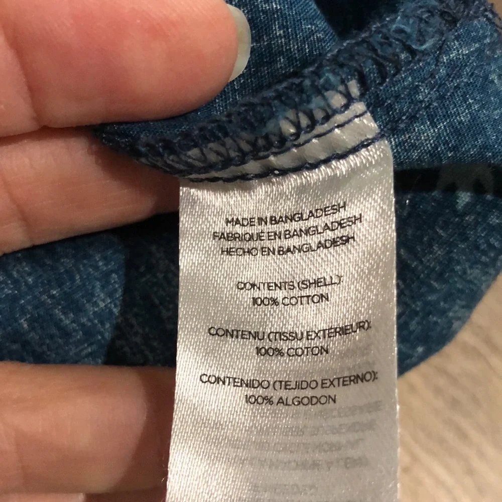 NWOT! - TRUNKS Surf & Swim Co. 100% Cotton Short Sleeve Button Down Shirt - Picture 3 of 6